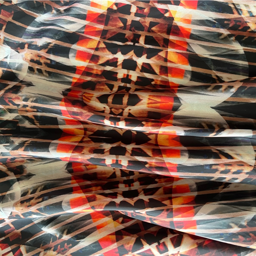 ANTHROPOLOGIE KALEIDOSCOPE MAXI SKIRT size Medium - Picture 5 of 12